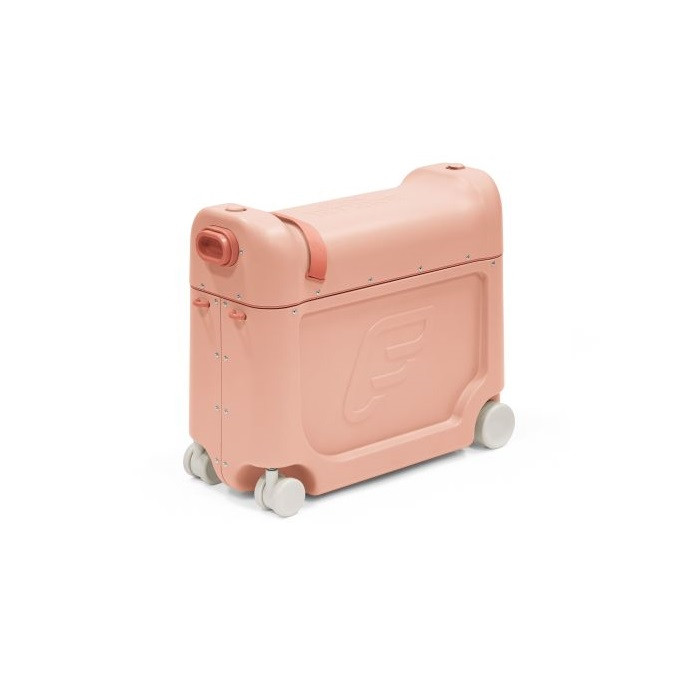 Stokke Jetkids Bedbox New - walizka na kółkach dla dzieci-Coral Pink