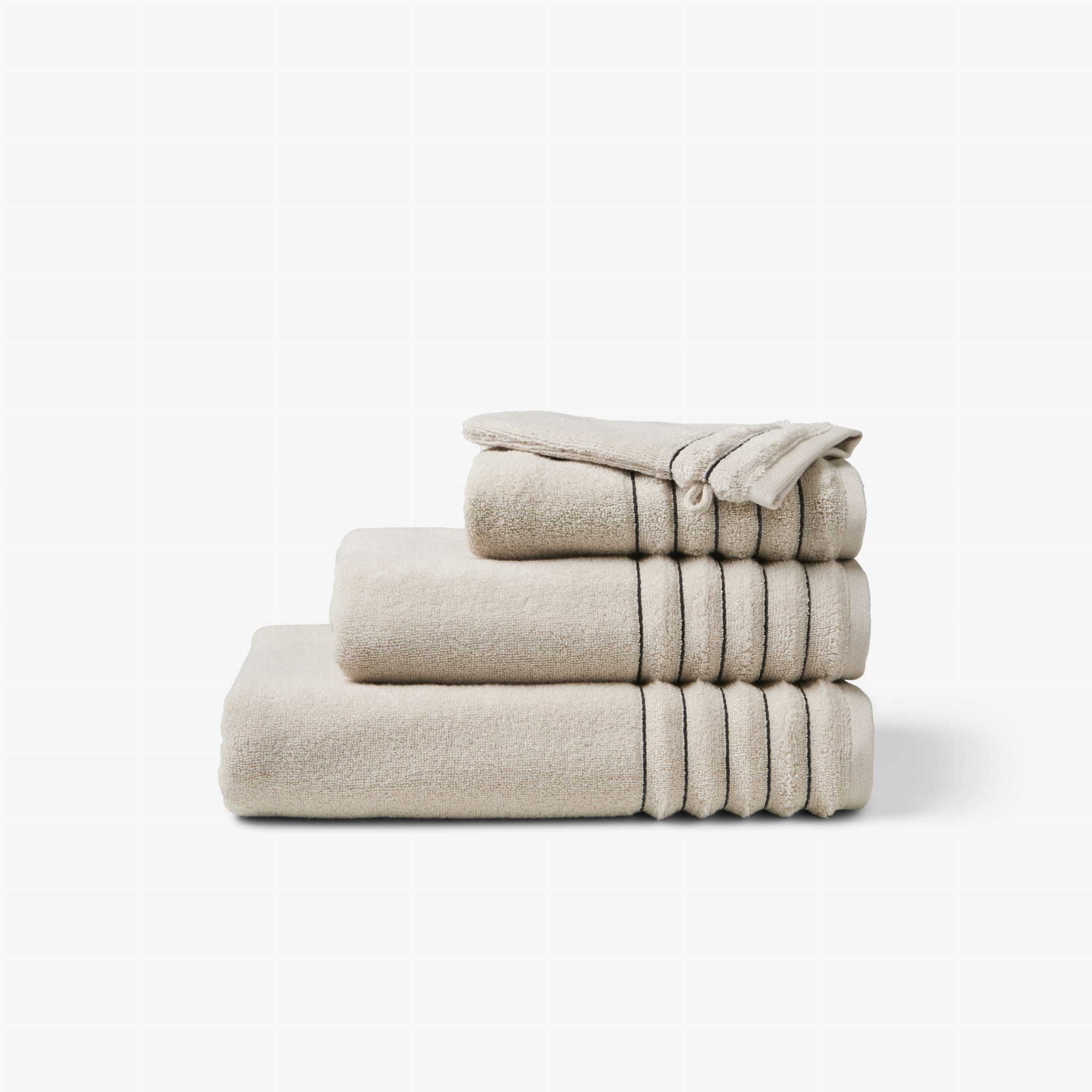 ręcznik IKEBANA bawełna beżowy mastic