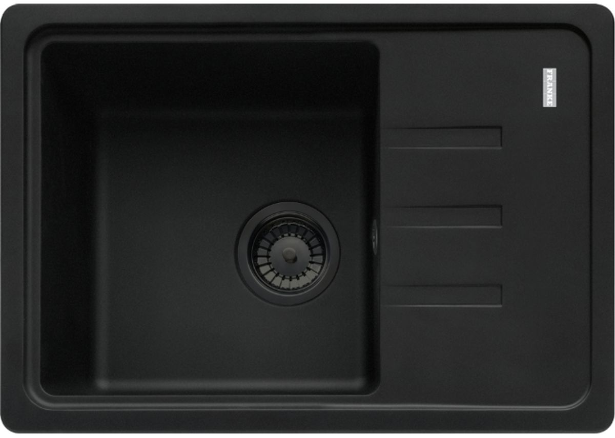 Darmowa Dostawa - Zlewozmywak granitowy 62x43.5 cm czarny Franke Bliss 1140693560