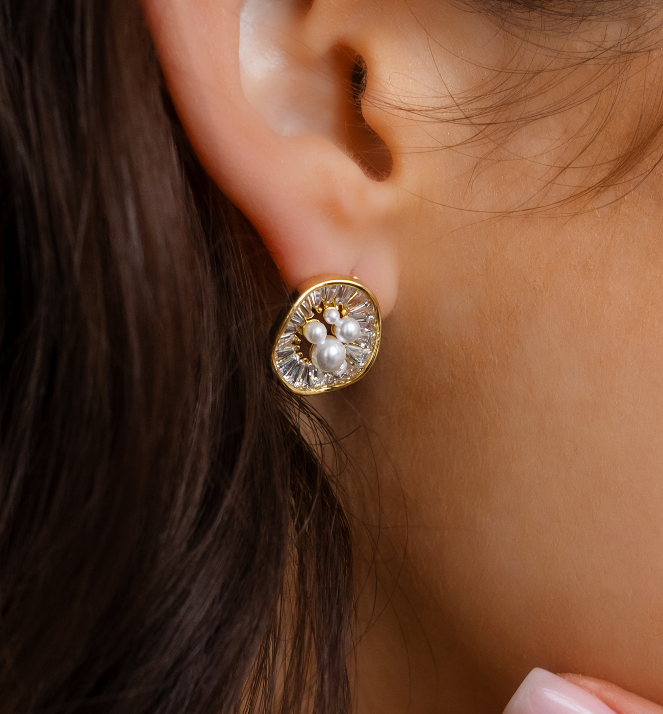 Kolczyki z perełkami KPE0160