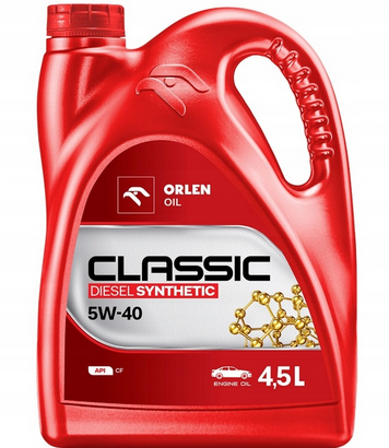 ORLEN PLATINUM CLASSIC SYNTHETIC DIESEL 5W40 4.5L - Petrostar