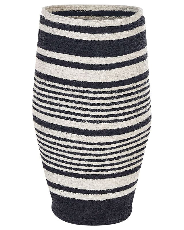 Kosz bawełniany biało-czarny Arrah 1 szt.