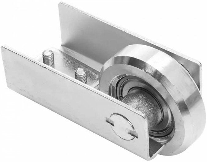 Rolka bramowa najazdowa 78/80 mm ocynkowana