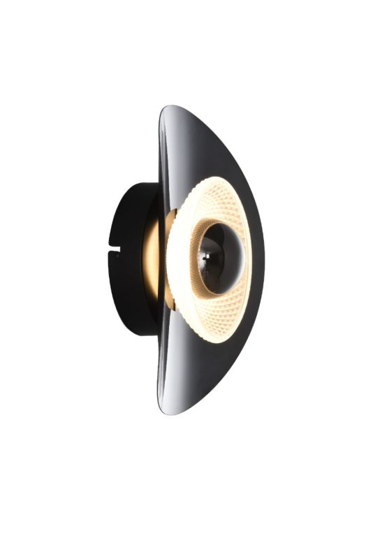 Kinkiet Zuma Line DIOP czarny LED 1x8W 800lm Ciepła biel IP20 -1 szt.