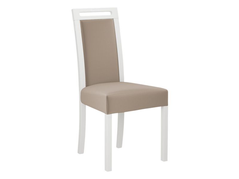 Krzesło MIRJAN 24 Roma 5 biały + jasny beż 1 szt.