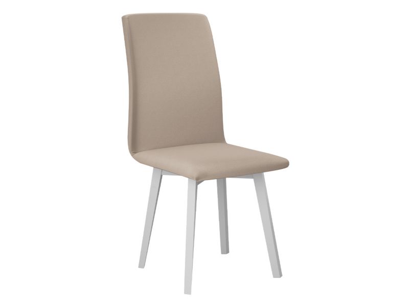 Krzesło MIRJAN 24 Luna 2 biały + jasny beż 1 szt.