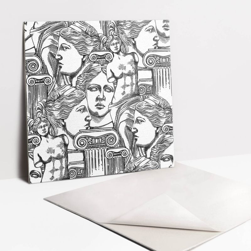 Kafelki samoprzylepne Tulup 30x30 cm Starożytny motyw 9 szt.