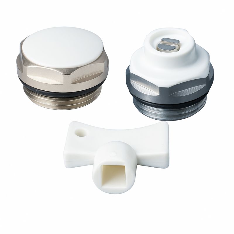 Zestaw do odpowietrzania korek i kluczyk 1/2"