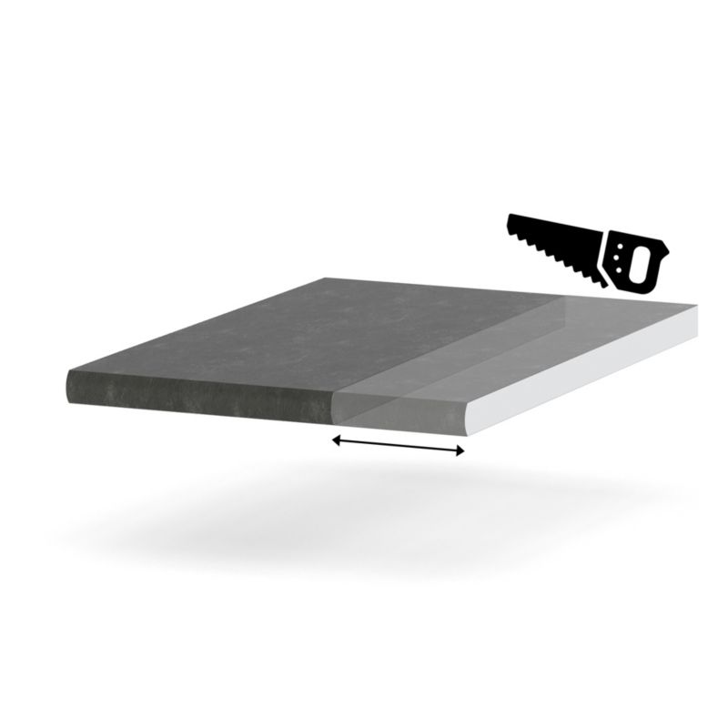 Blat Kuchenny Hurtownia-Mebli 28mm Blande 20-29 29cm Metalic 29x60x cm 1szt.