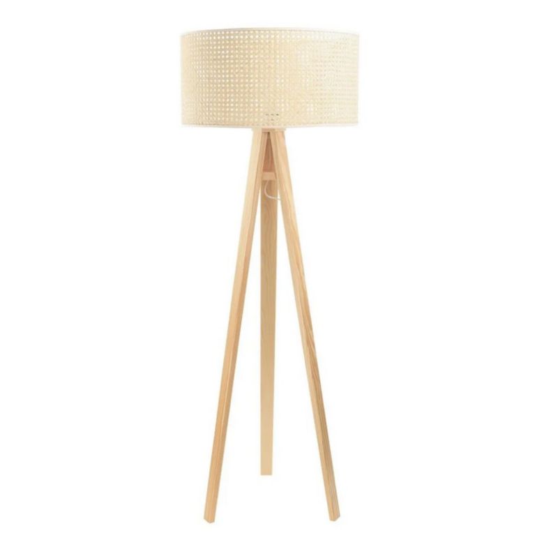 Lampa Bps Koncept stojąca BOHO 40 rattan naturalny 1 szt