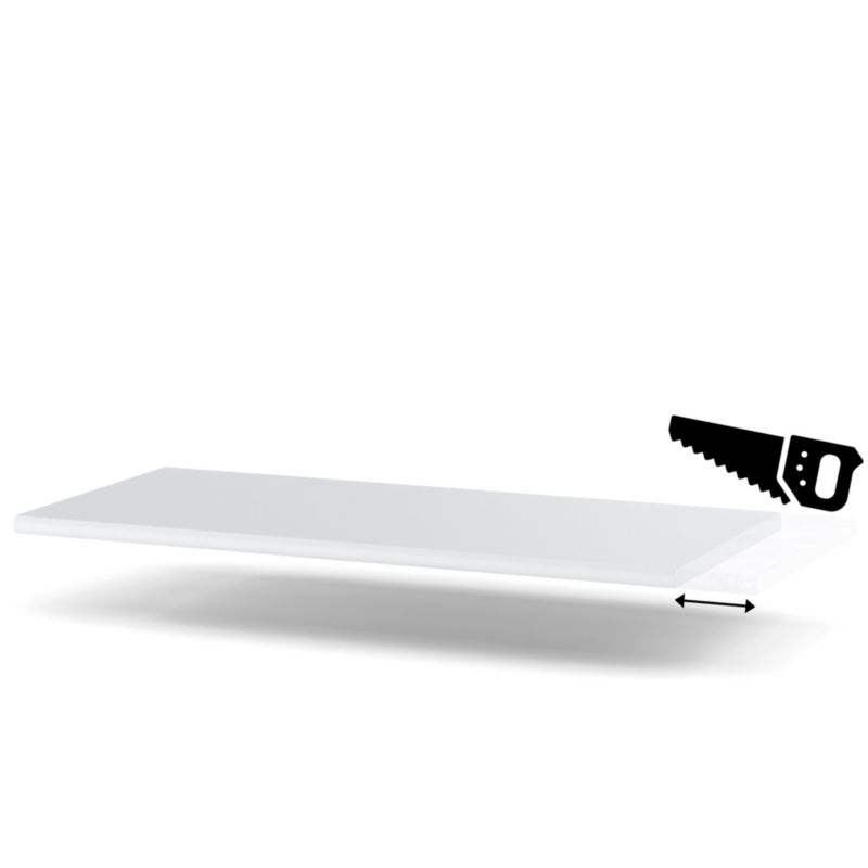 Blat Kuchenny Hurtownia-Mebli 28mm Blande 90-100 100cm Biel Arktyczna 100x60x cm 1szt.