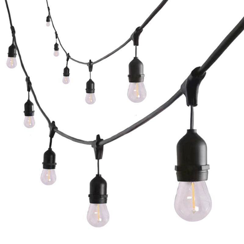 Girlanda LED XUDO 20m 20 x E27 z żarówkami 1W 2700K Biały ciepły oświetlenie 1 szt.