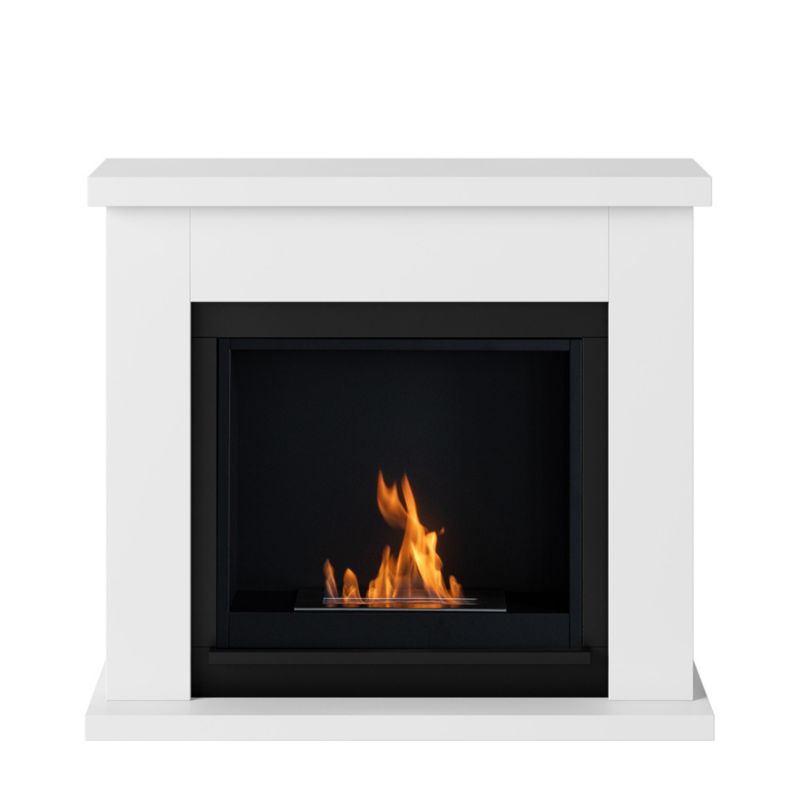 Biokominek portalowy z MDF TAGU Frode biały lakierowany - 1 szt