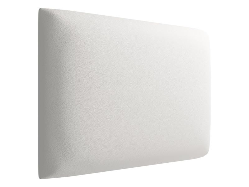 Panel tapicerowany MIRJAN 24 Pag 40x30 biała ekoskóra 1 szt.
