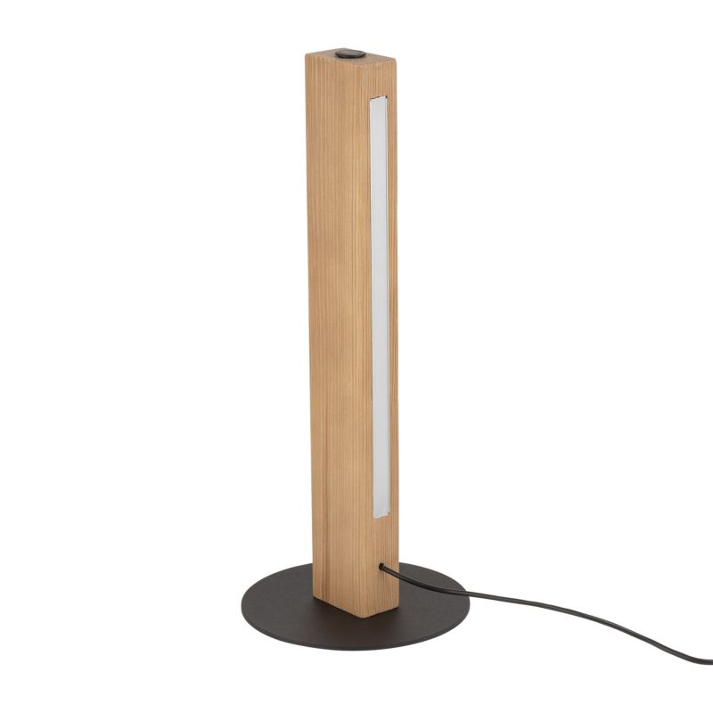 Lampka TK-Lighting Teo Led Nocna dotykowy włącznik drewno - 1 szt.