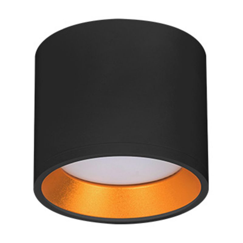 Oprawa natynkowa MasterLED Golda GX53 lampa okrągła 96x80 mm czarna + złota IP20 1 szt.
