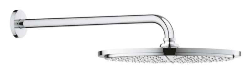 Deszczownica Grohe Rainshower Chrom StarLight 31x31 cm okrągła z ramieniem 1 szt.