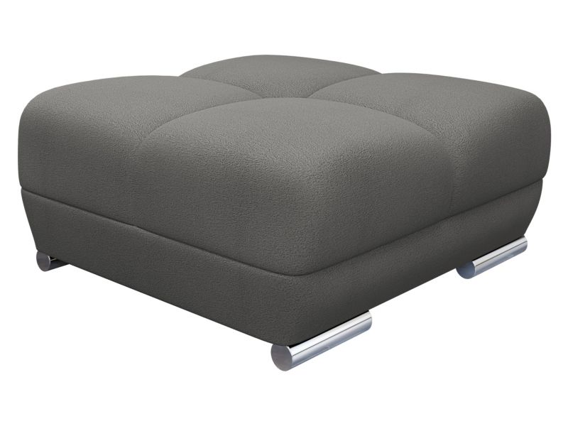 Pufa MIRJAN 24 Logo stalowy szary 1 szt.