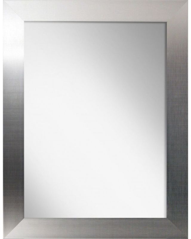 Lustro prostokątne Ars Longa 63x113 cm srebrne z ramą Simple 1 szt.