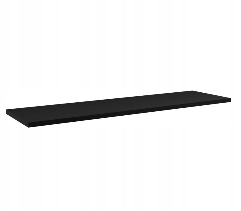 Blat łazienkowy Furnidea 160 cm czarny MDF Nova Black 1 szt.