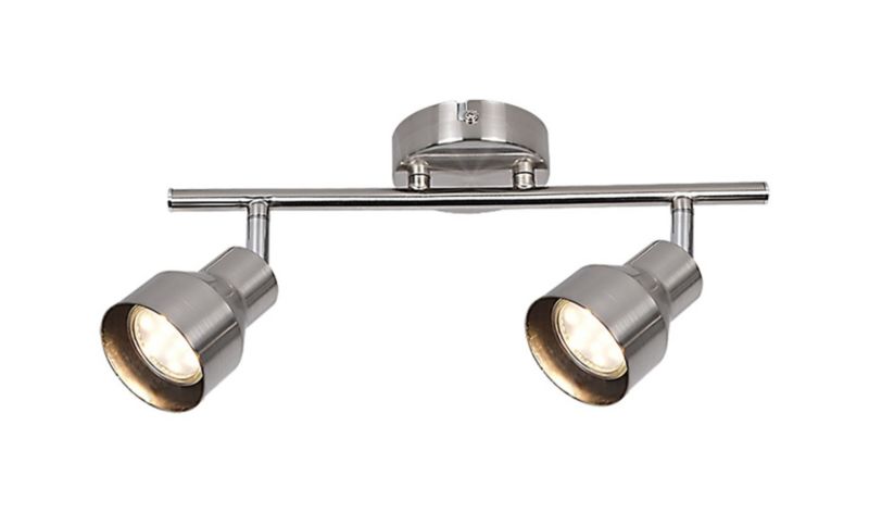 Kinkiet ścienny Rabalux Blake chrom satyna 2 x GU10 x IP20 wym: 14,5 x 34 x 12 cm - 1 szt.