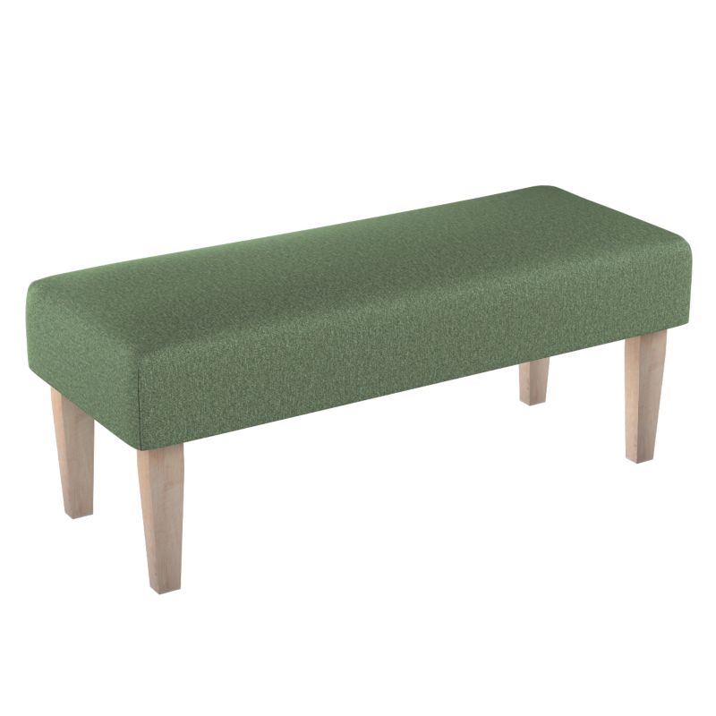 Ławka Dekoria 100 x 40 x 40 cm zielony melanż 1 szt.