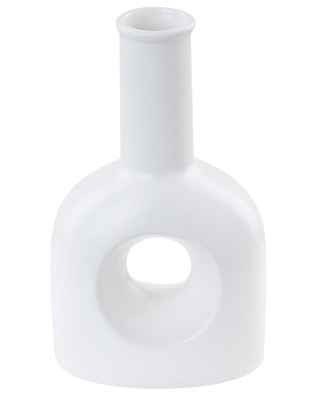 Wazon na kwiaty Thebes Ceramika Biały 1 szt.