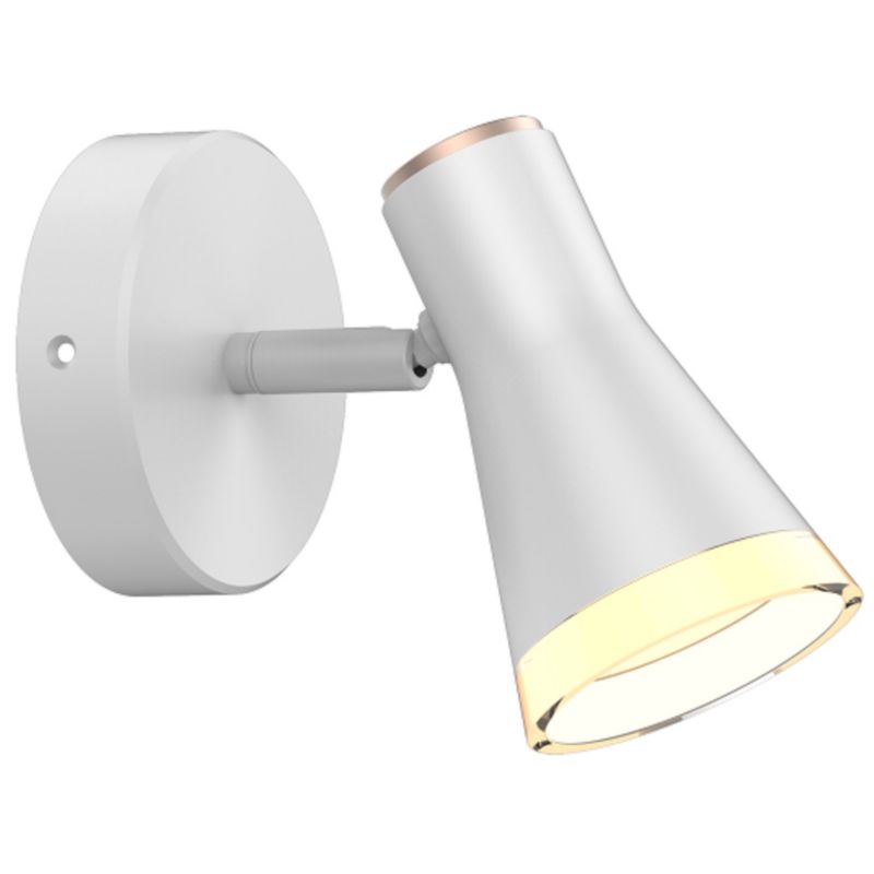 Kinkiet Polux BERG biały LED 1x4.2W 425lm Ciepła biel IP20 -1 szt.