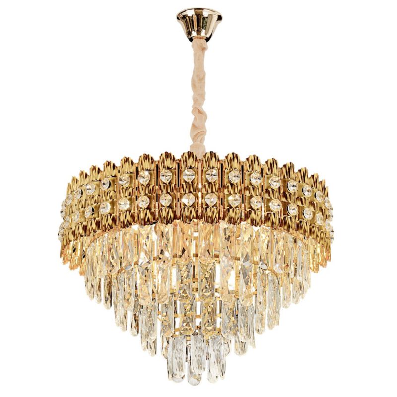 Lampa Sufitowa Wisząca Toolight G058-Cp Złoty