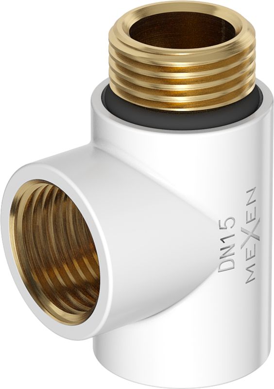 Trójnik do grzałki elektrycznej Mexen W906-000-20 biały 1szt.