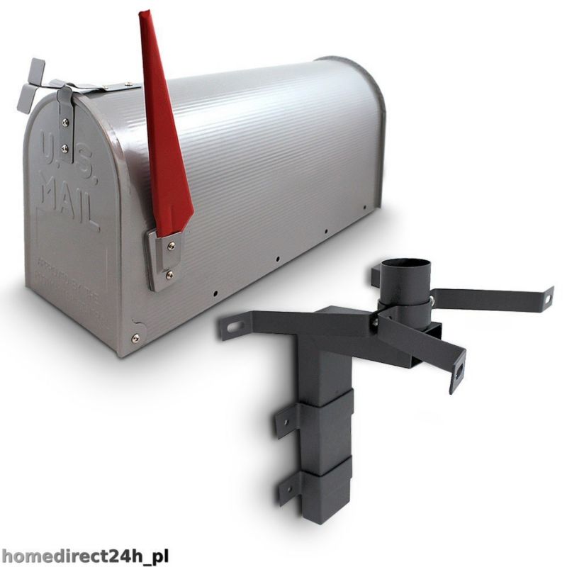 Skrzynka na listy Bituxx amerykańska (srebrny)1szt.