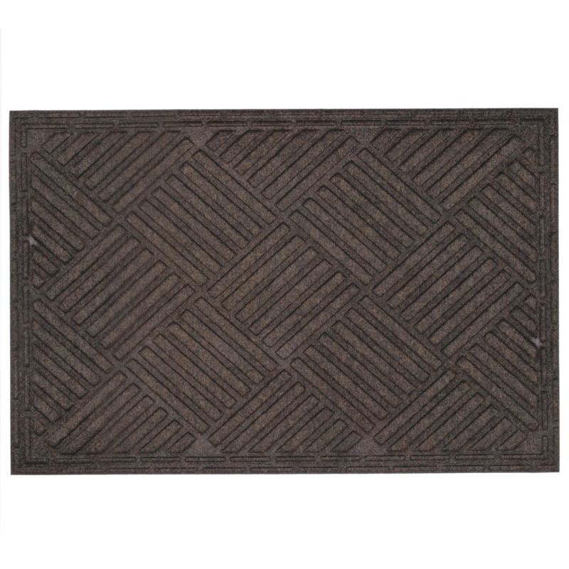 Wycieraczka materiałowa brązowa XL Direct Home & Garden 80x120 cm 1 szt.