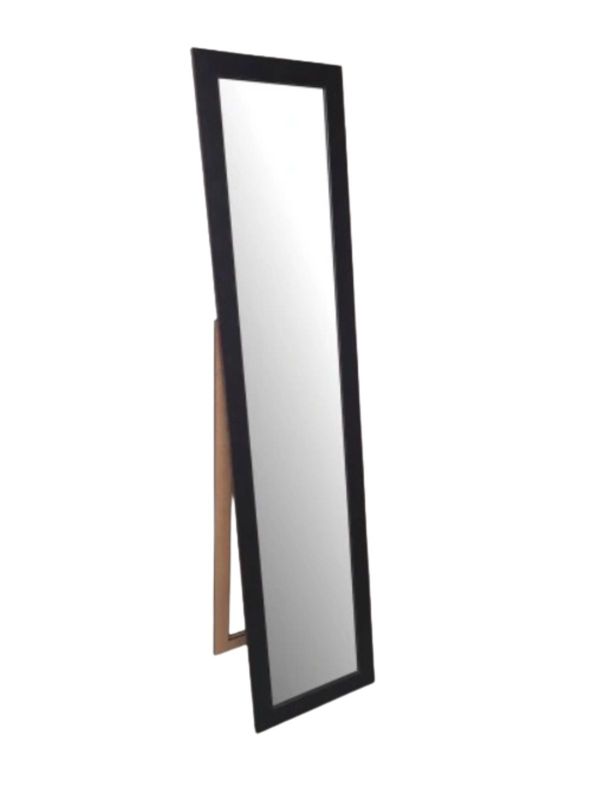 Lustro stojące SLIM Erama 39x170 cm czarne 1szt