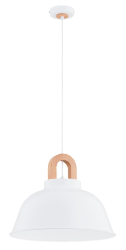 Lampa wisząca Vayper 1 x E27 biała