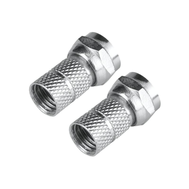 Wtyk antenowu F DPM Solid 6,5 mm 2 szt.