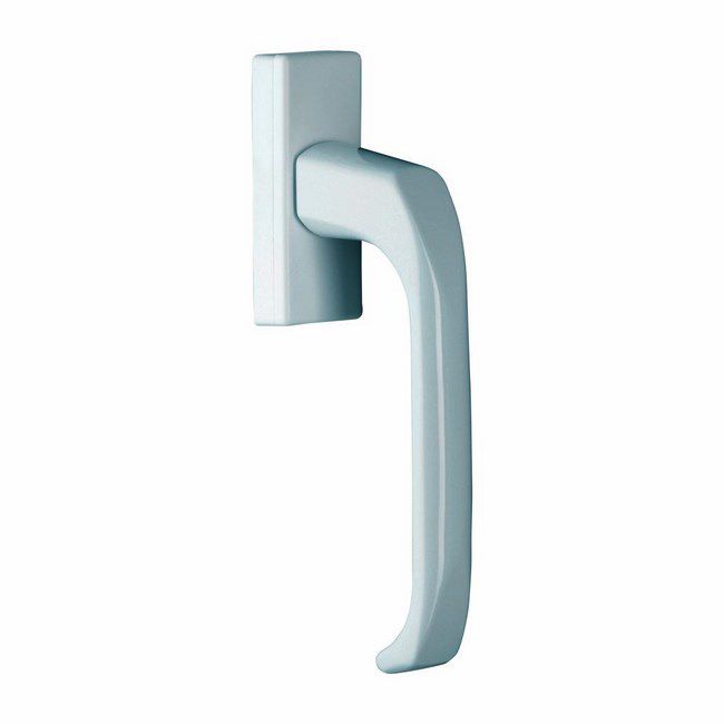 Klamka okienna Jupiter biała