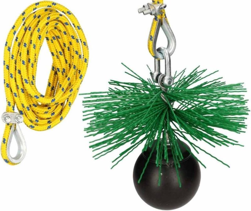 Zestaw kominiarski KOTARBAU 100 mm do czyszczenia kominów 30 m 1 kpl.