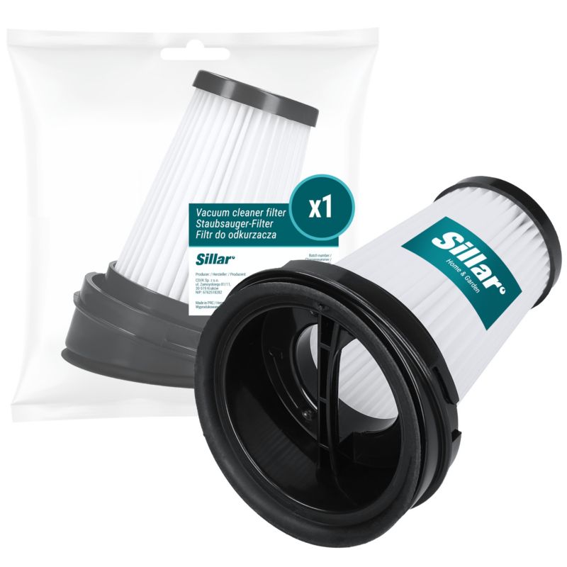 Filtr do odkurzacza, Sillar, HEPA, do odkurzaczy pionowych, kompatybilny z Gorenje, ETA, Grundig, zamiennik, 1szt