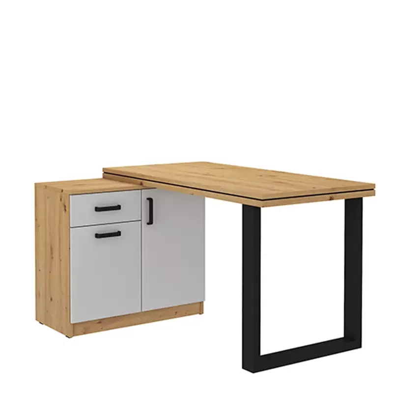 Biurko narożne z komodą MULL