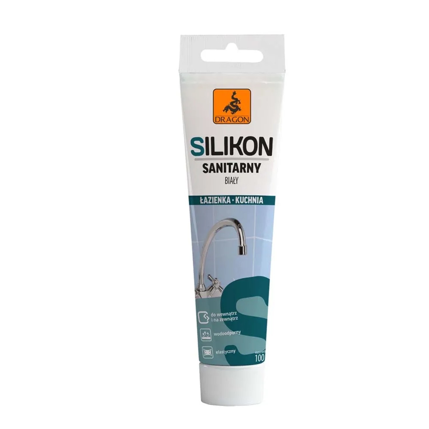 Dragon Silikon sanitarny biały 100 ml