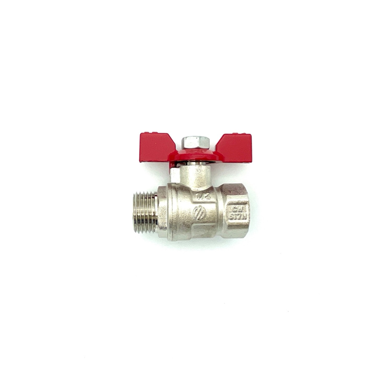 Fluvius Zawór kulowy motylek SENA VA30 1/2x1/2