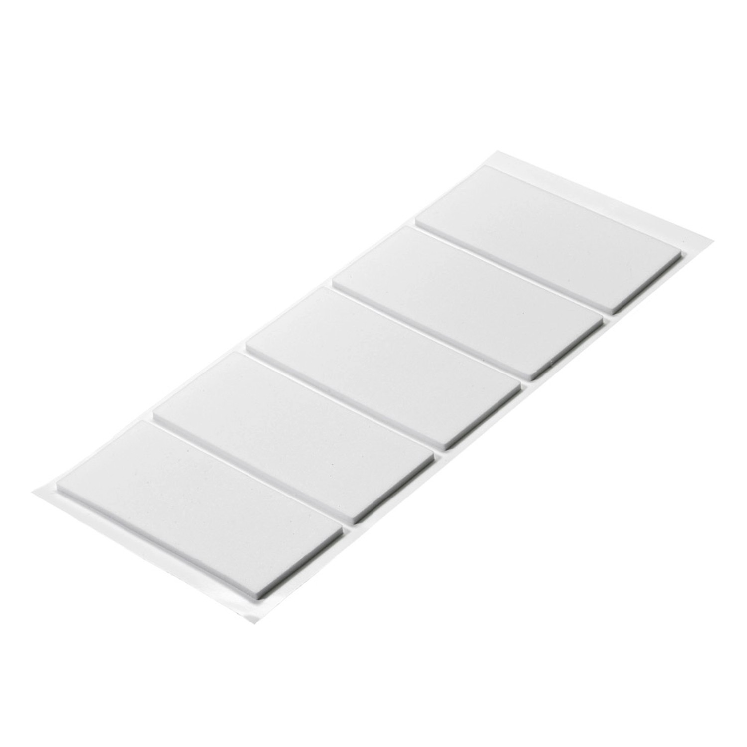 Hettich Podkładki antypoślizgowe zestaw Eva białe 5szt 40x90