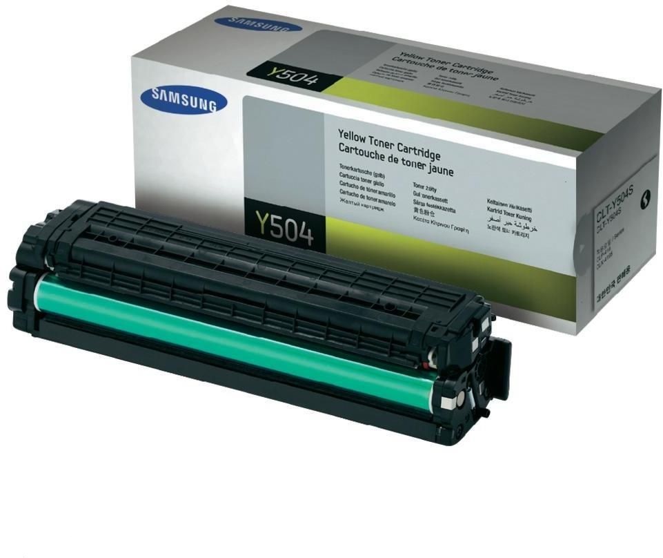 Toner Samsung (CLT-Y504S), 1800 stron, yellow (żółty)