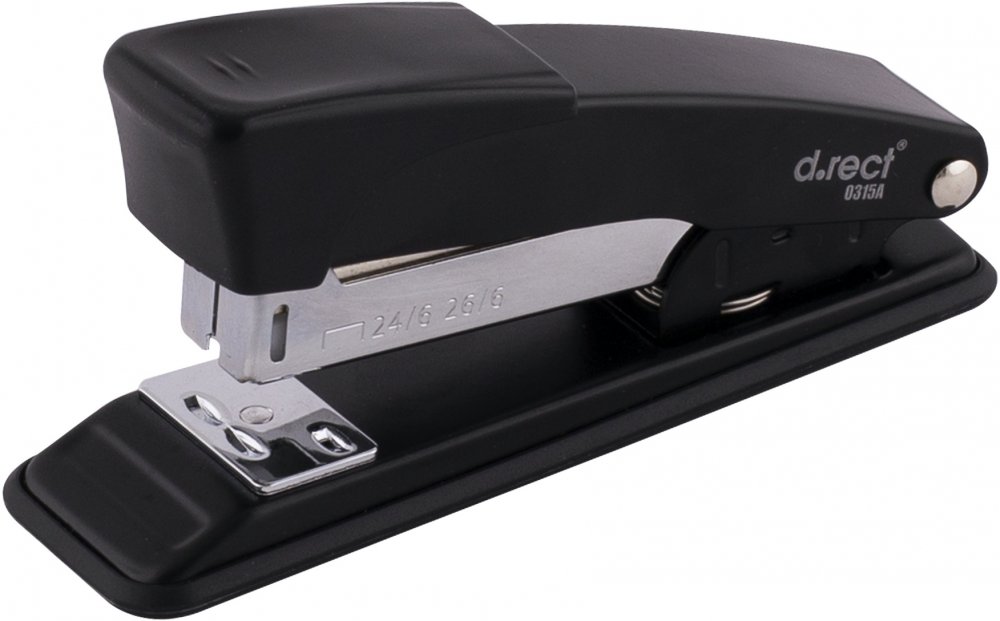 Zszywacz D.Rect 0315A, do 30 kartek, metalowy, mix kolorów
