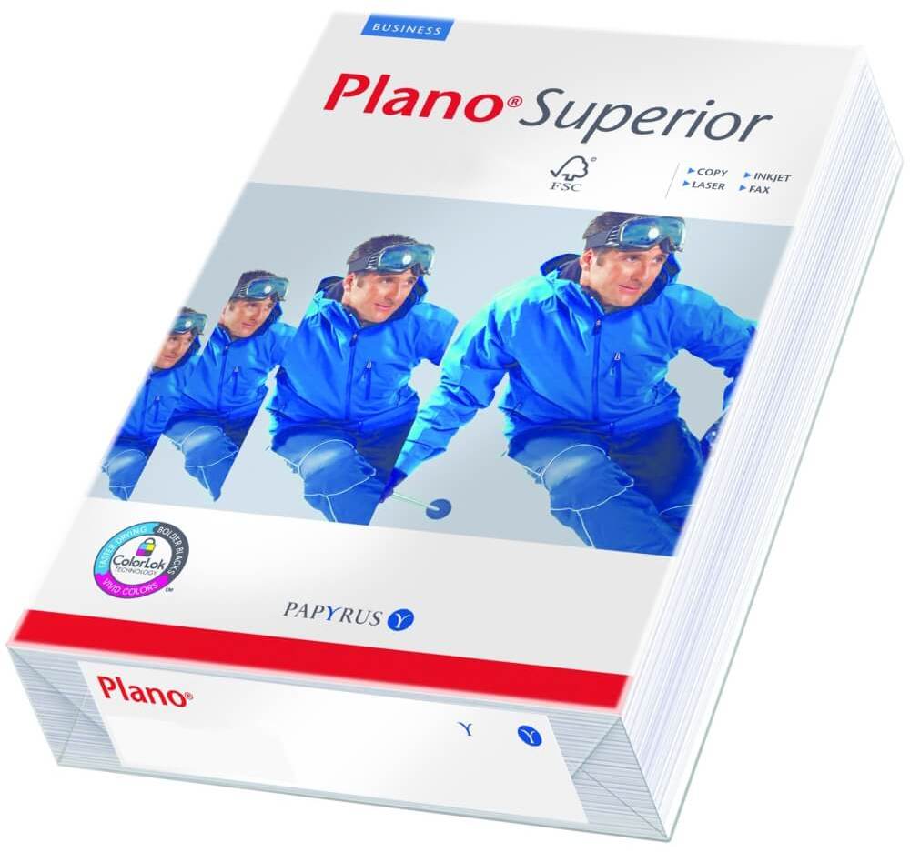 Papier ksero Papyrus Plano Superior, A5, 120g/m2, 250 arkuszy, biały