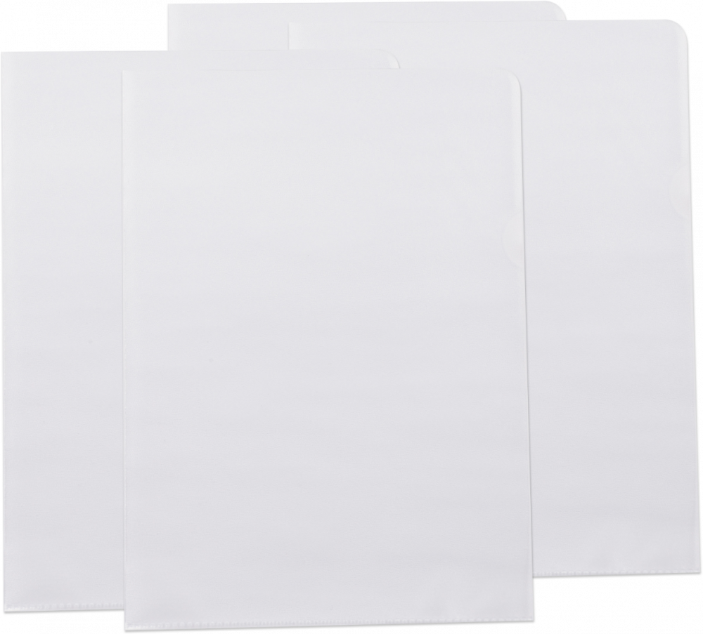 4x Ofertówki groszkowe Viking, "L", A4, 90μm, 25 sztuk, transparentny