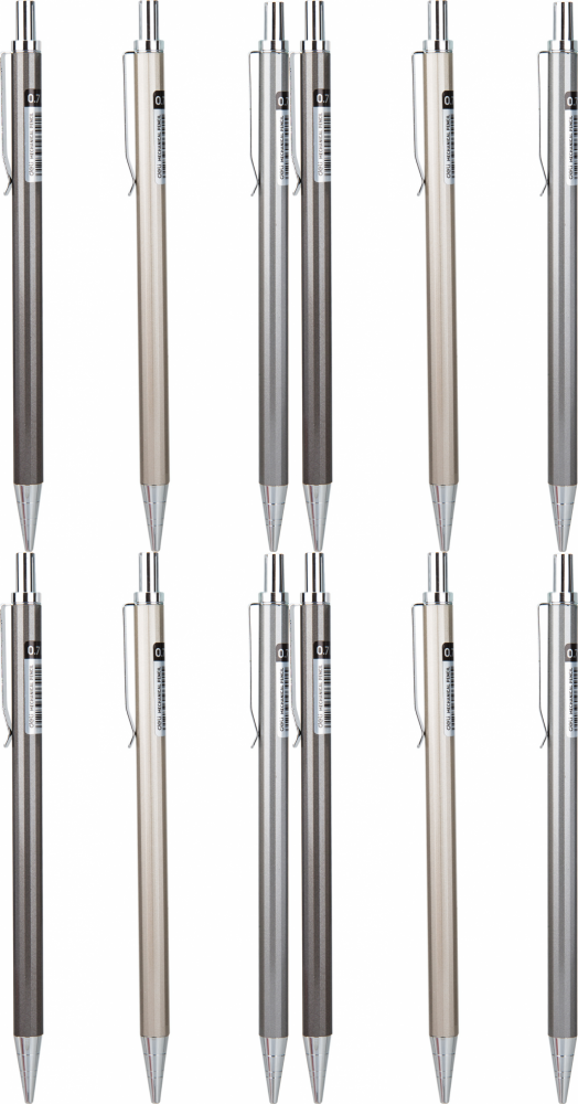 12x Ołówek automatyczny Deli E6491, HB, 0.7mm, mix kolorów