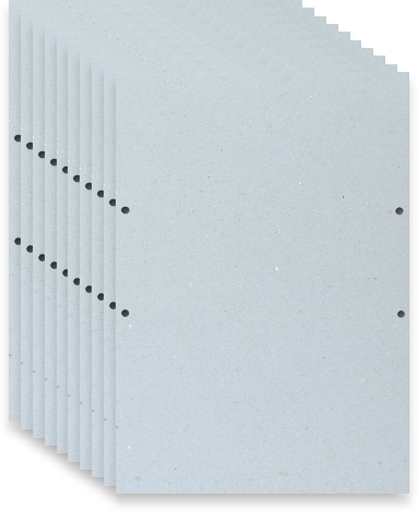 10x Przekładka do segregatora Barbara, tekturowa, archiwizacyjna, A4, 1 karta