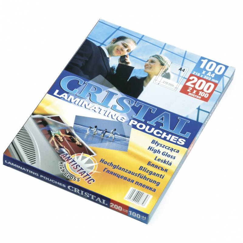 Folia do laminowania Argo, 216x303mm, A4, 2x100 μm, antystatyczna, 100 sztuk