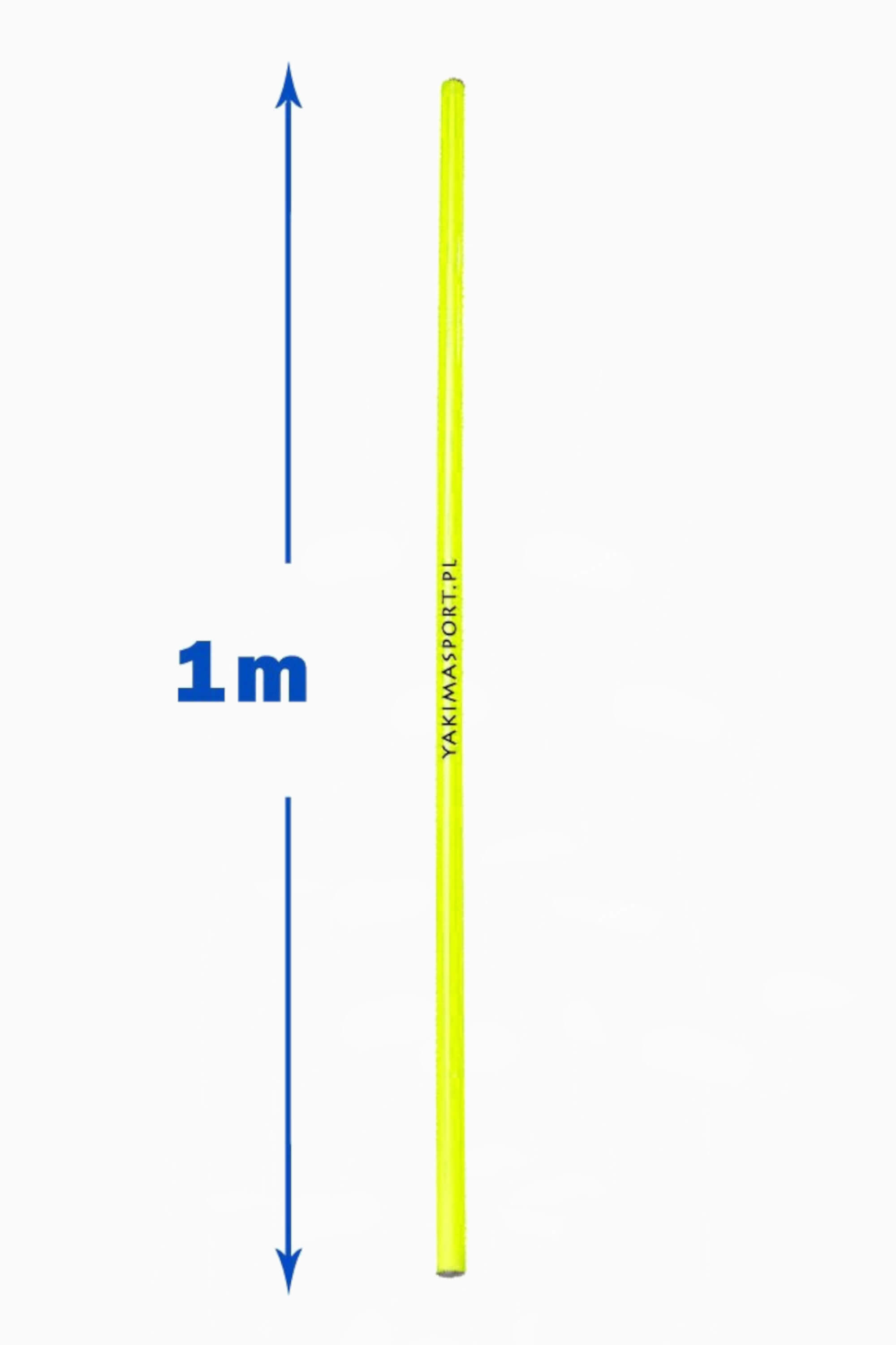 Laska tyczka treningowa Yakimasport - Żółty
